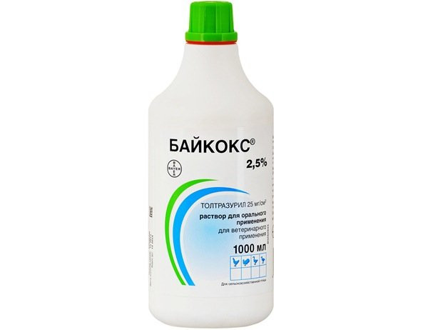 Байкокс 2,5 мл-1литр