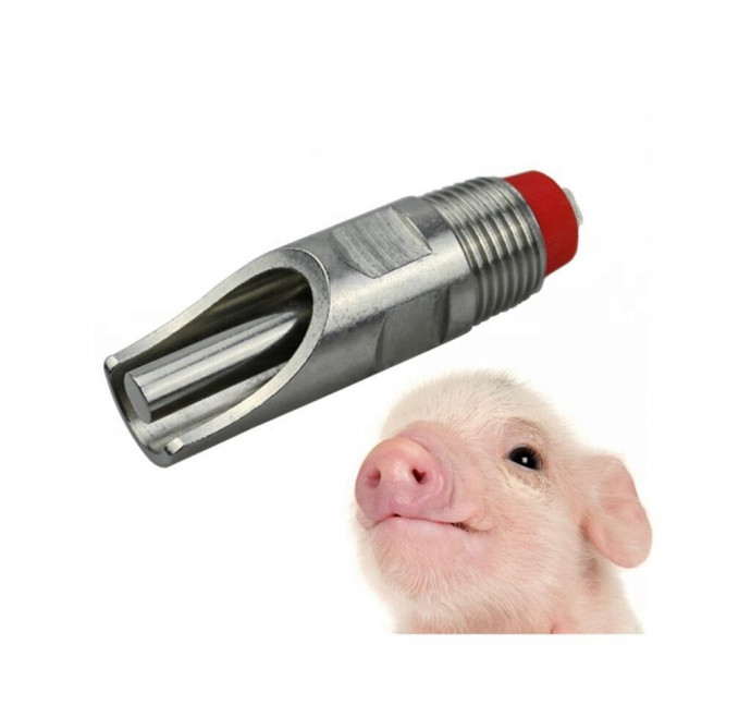 Поилка Ниппельная(кнопочная) для свиней