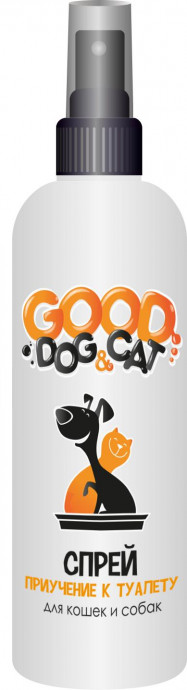 Спрей "Good dog&cat" для приучения к лотку-150мл